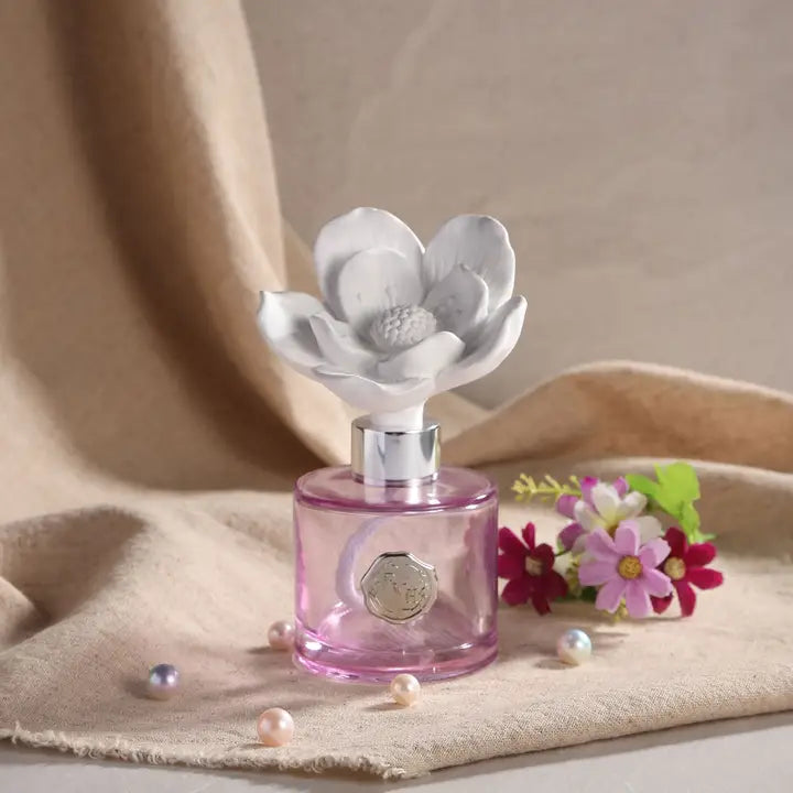 Magnolia Flower Diffuser Gift Set